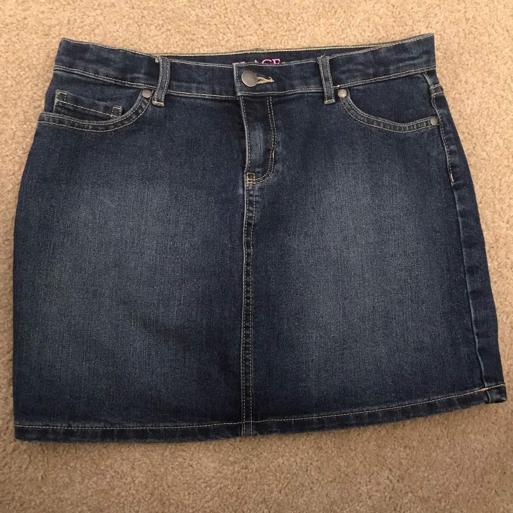 Big girls jeans skirt size 14